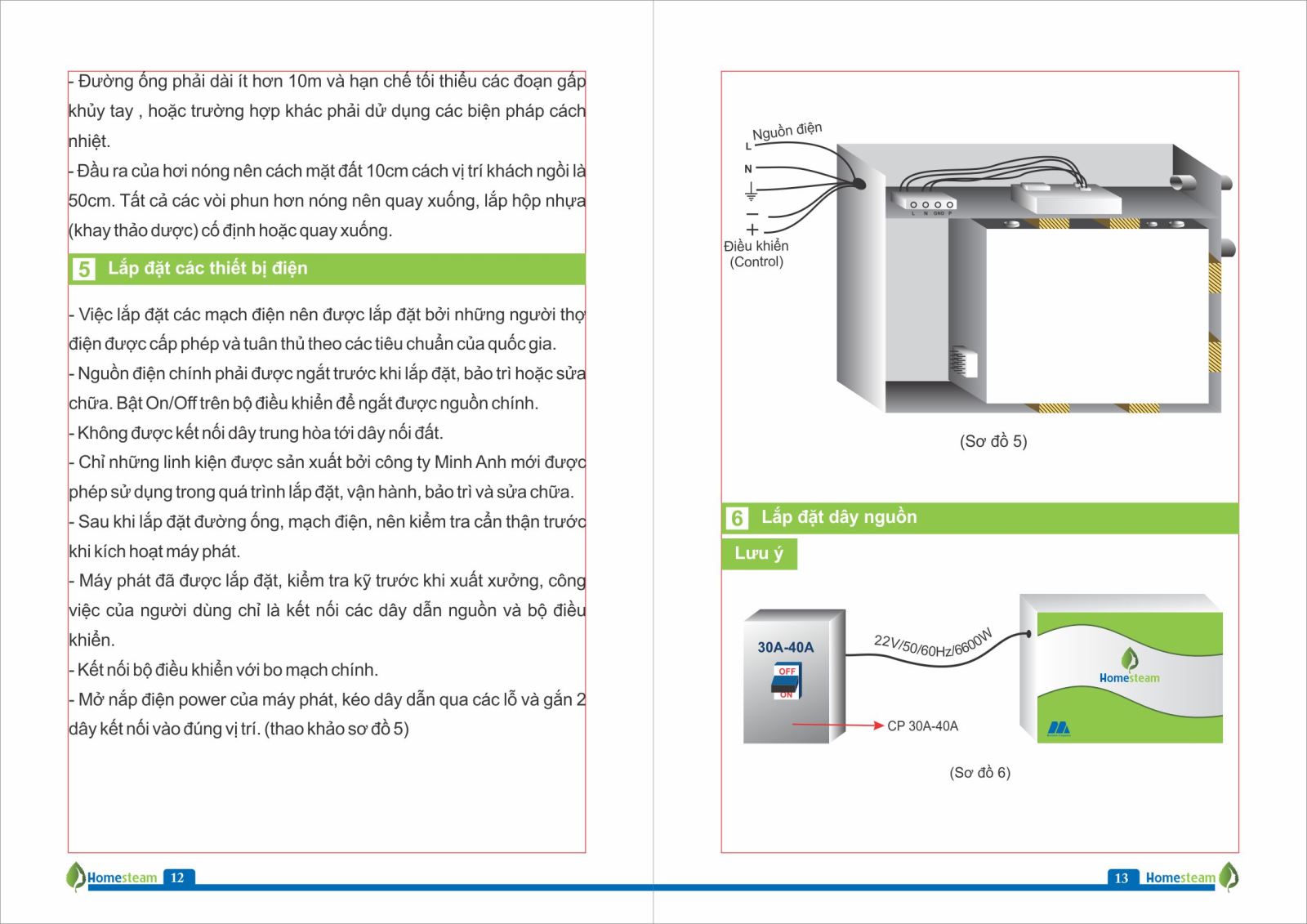 lắp đặt máy xông hơi gia đình