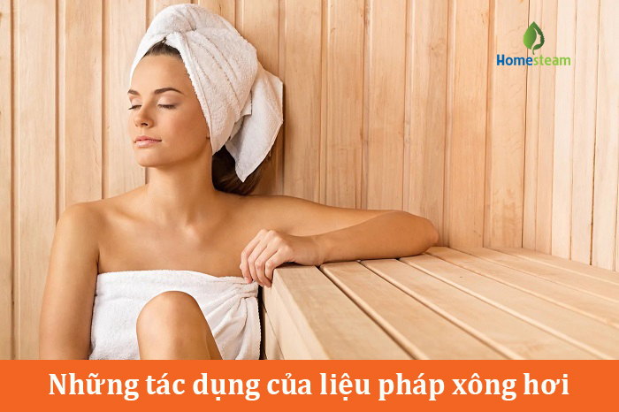 tác dụng của xông hơi